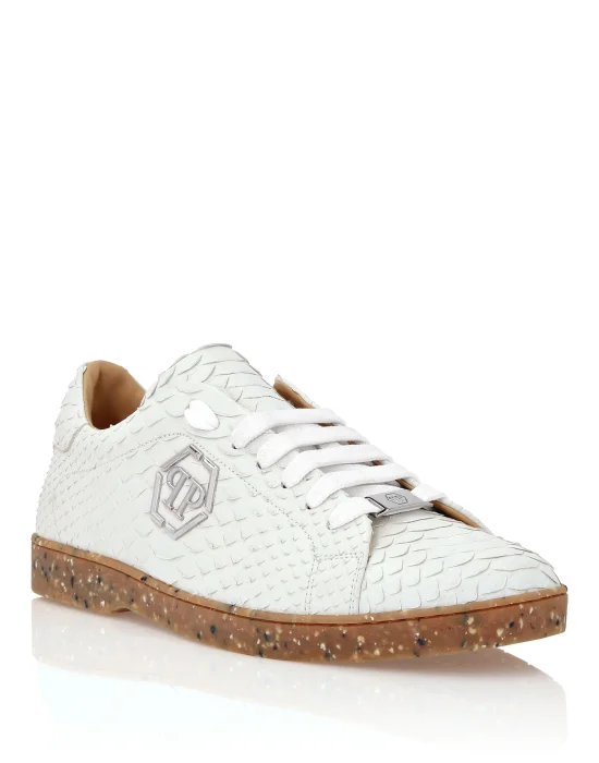 Lo-Top Python Sneakers