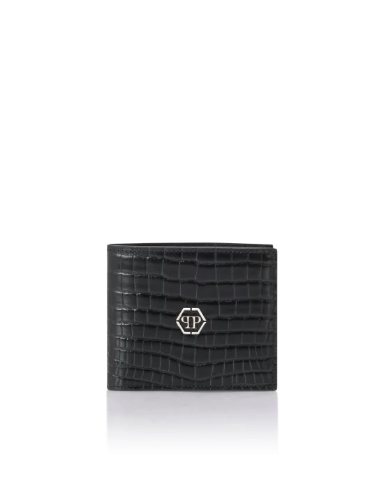Leather French Wallet Cocco