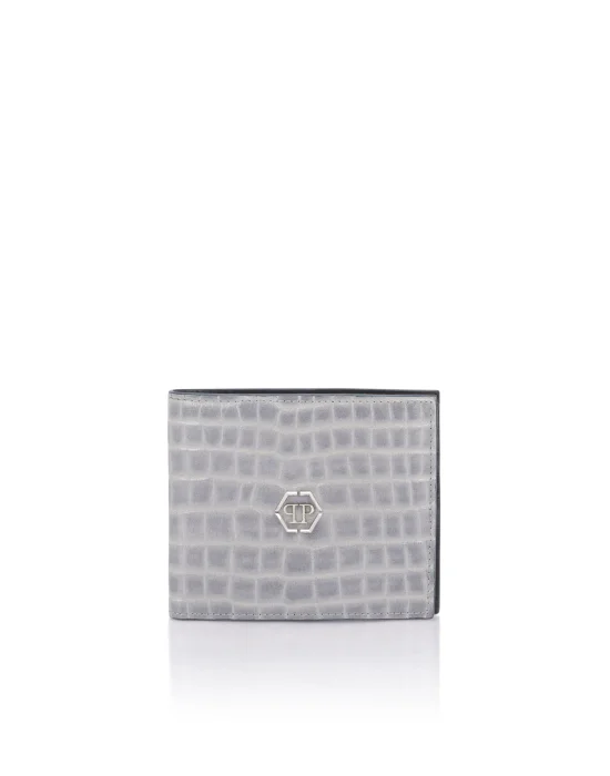 Leather French Wallet Cocco