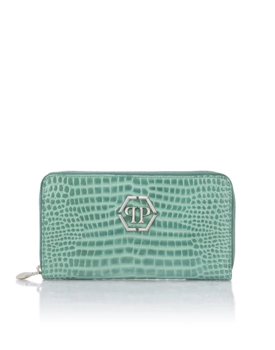 Rounded Zip Wallet Cocco