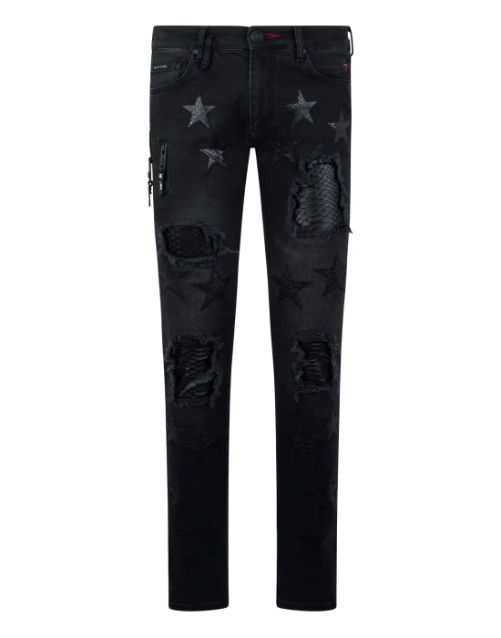 Rock Star Fit Jeans Python Stars