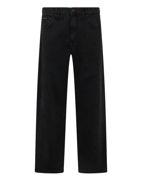 Embroidered Beach Boy Fit Jeans Monogram