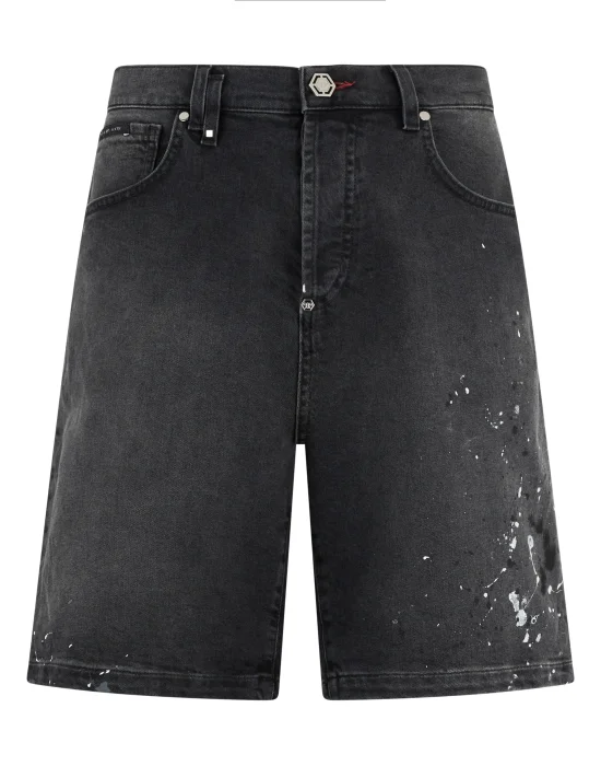Denim Shorts Paint