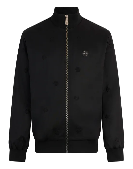 Embroidered Tracksuit Jacket Monogram Monogram