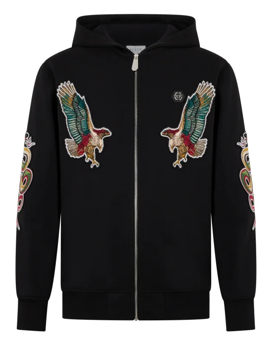 Zip Hoodie Tattoo Patches