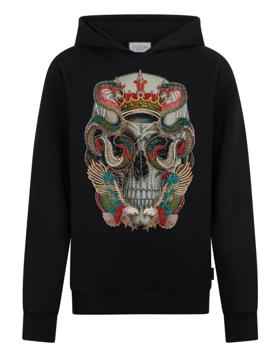 Hoodie Sweatshirt King Of Snakes Stones
