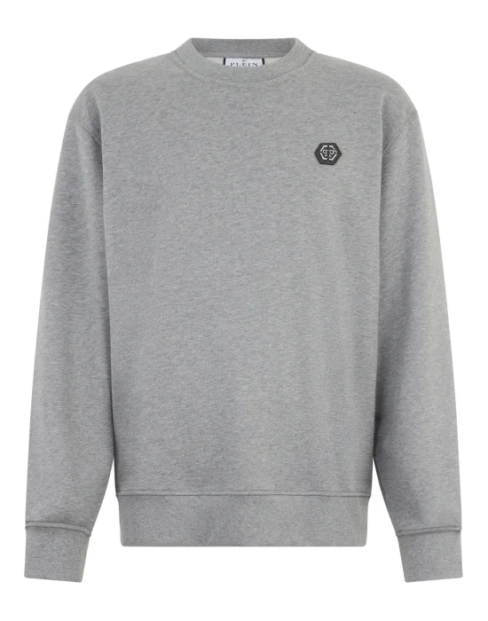Round Neck Sweatshirt Basic