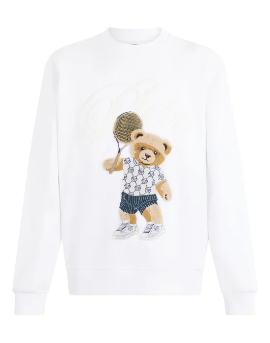 Round Neck Sweatshirt Teddy Tennis