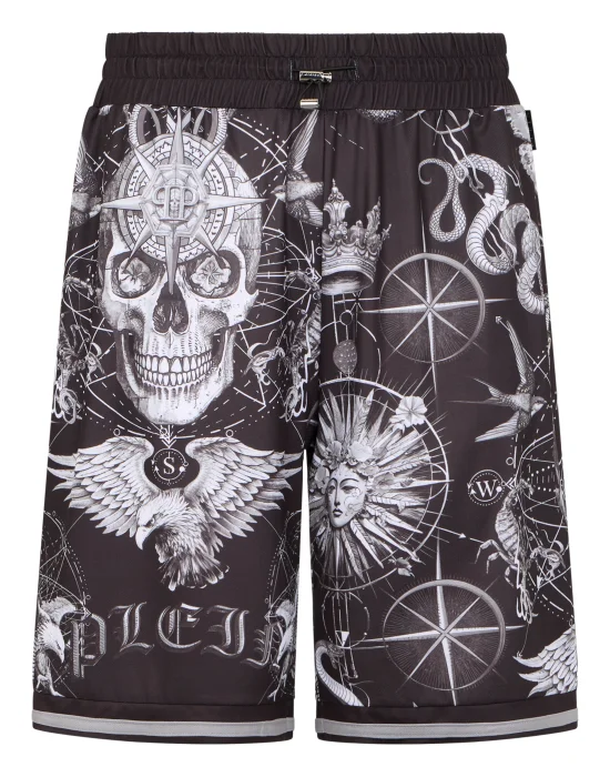 Mesh Basketball Shorts Tattoo