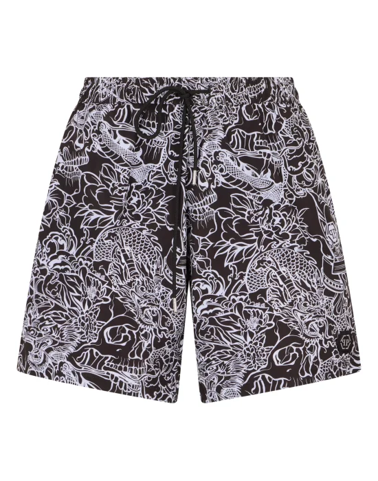 Swimming Shorts Skull All-Over