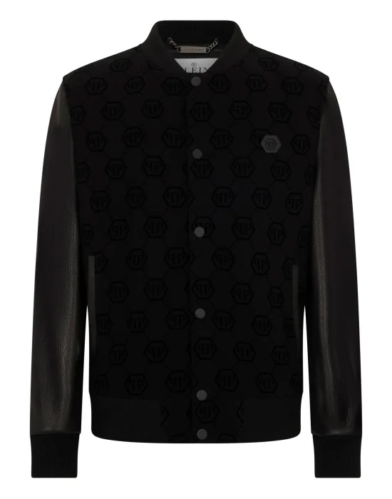 Varsity Bomber Monogram Monogram