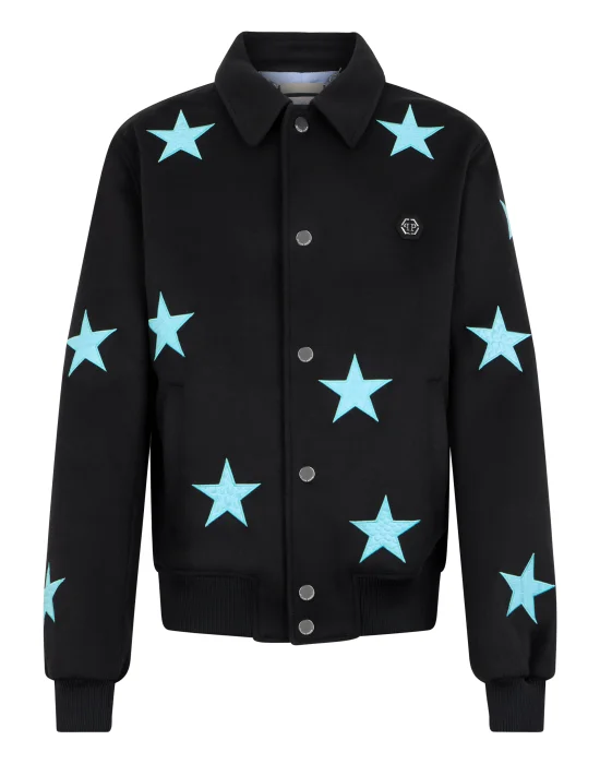 Wool Coster Jacket Cocco Stars