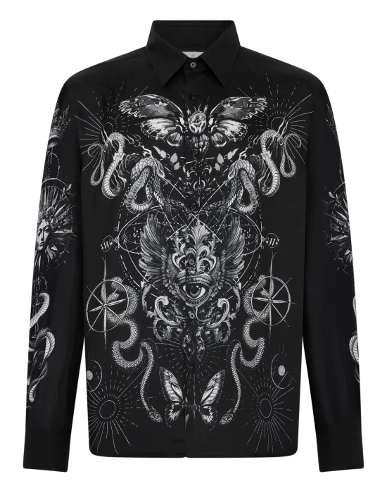 Silk Shirt All-Over Tattoo