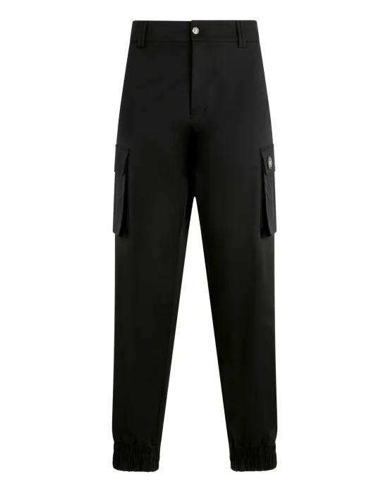 Straight Cargo Trousers