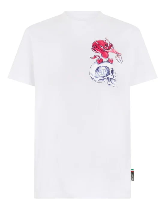 Round Neck T-Shirt Baby Devil Small