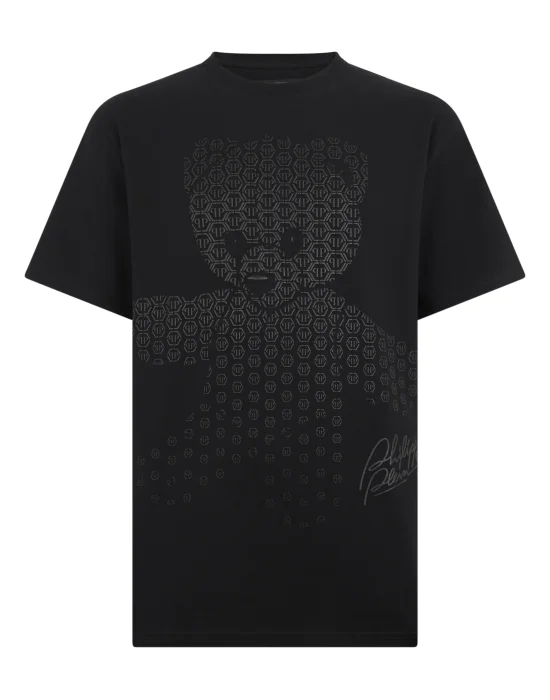 Round Neck T-Shirt Puffy Teddy Teddy Bear