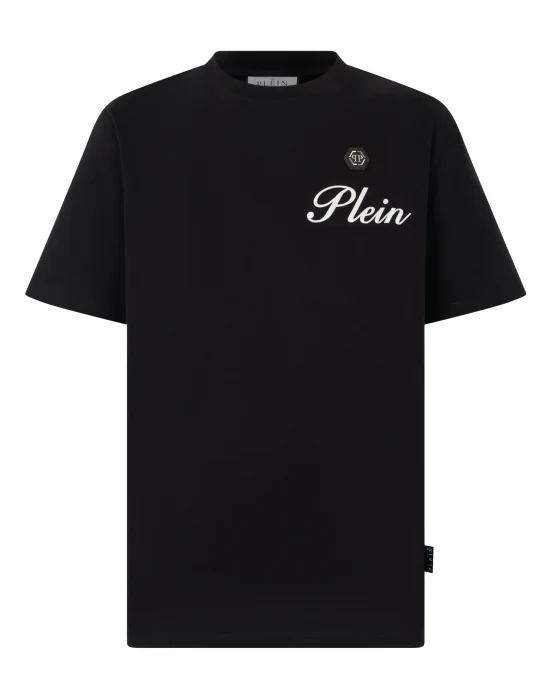 Round Neck T-Shirt Embossed Signature