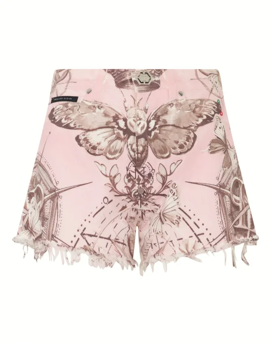 Madeira Fit Shorts Butterfly Tattoo