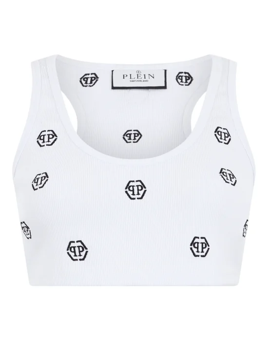 Ribbed Mini Tank Top Monogram Monogram