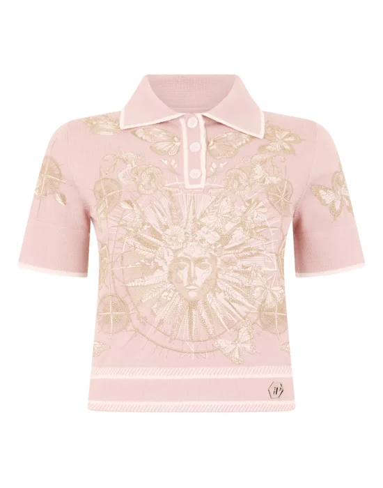 Polo Shirt Butterfly Tattoo
