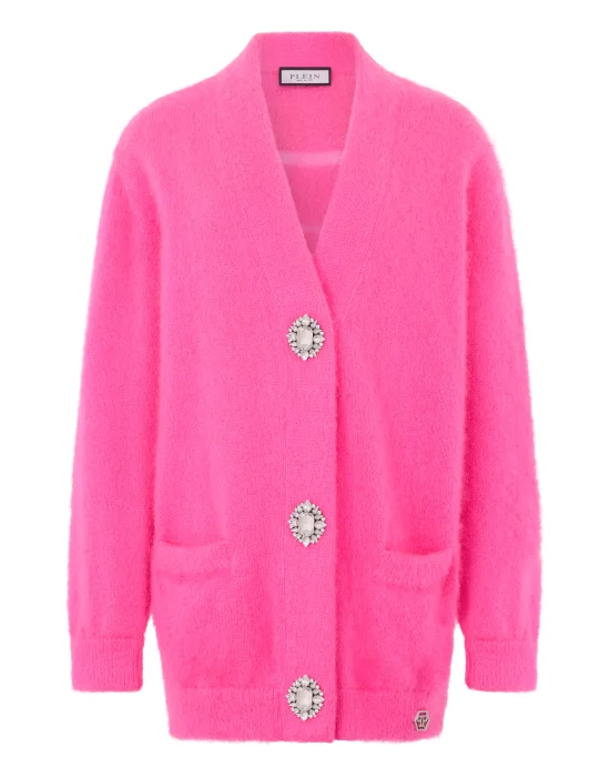 Cardigan Hexagon Fluo