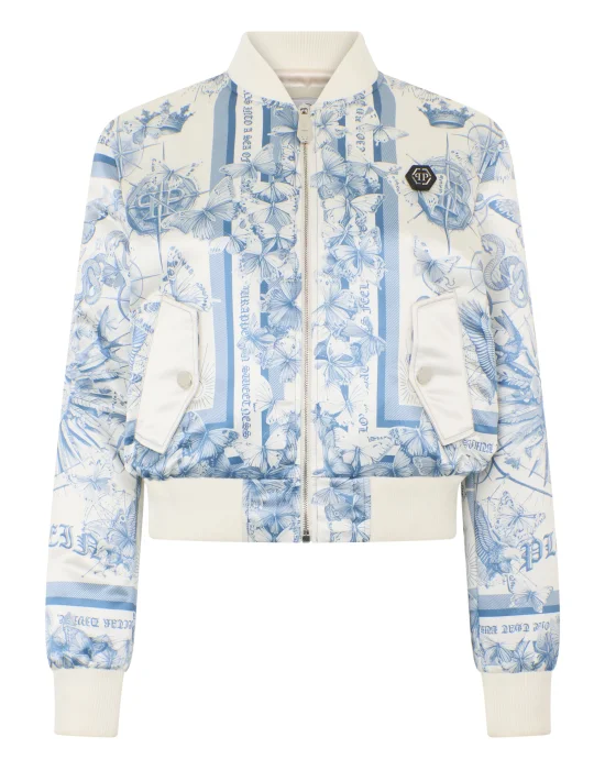 Satin Bomber Butterfly Tattoo