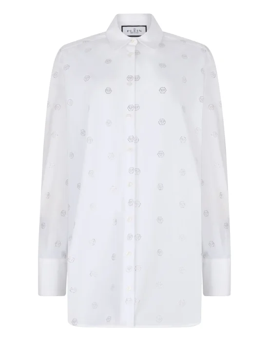Regular Fit Shirt Monogram Crystal