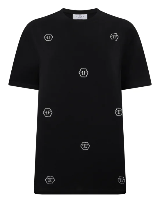 Man Fit T-Shirt Mini Monogram Crystal Monogram