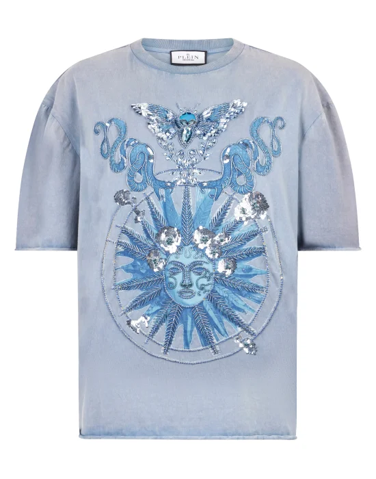 Man Fit T-Shirt Butterfly Tattoo