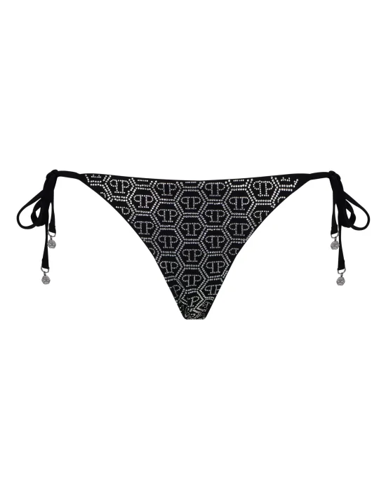 Swimming Brief Monogram Strass