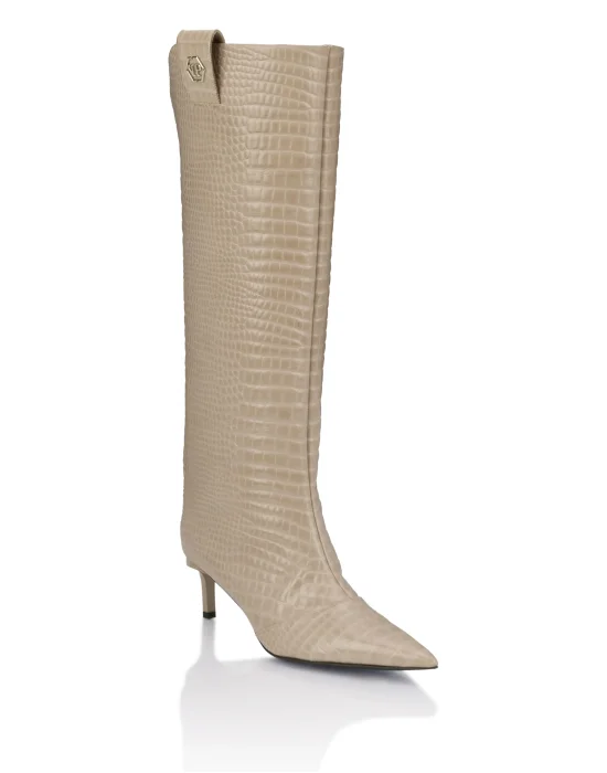 Cocco Print High Boots 6