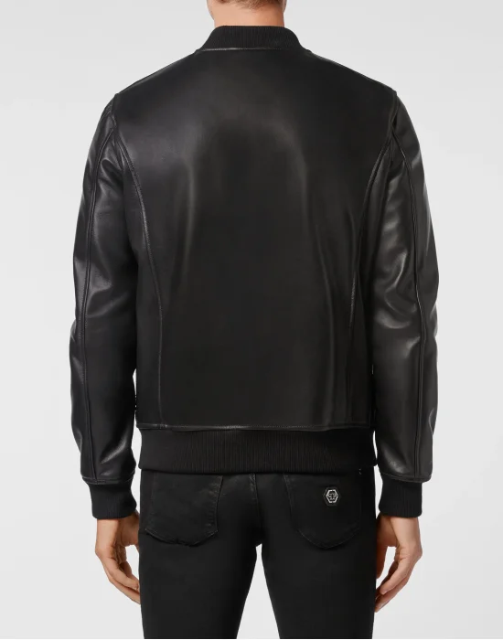 Crocodile Leather Bomber Luxury