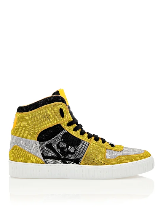 NOTORIOUS  HI-TOP with Crystals