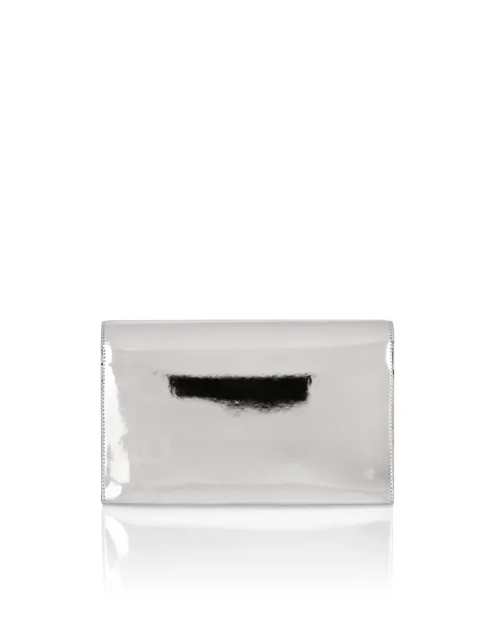 Mirror Leather Clutch