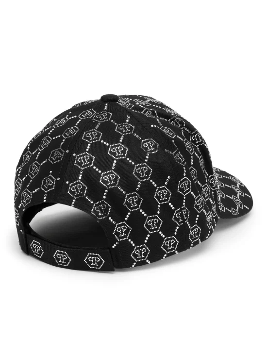 Basball Hat Crystal Monogram
