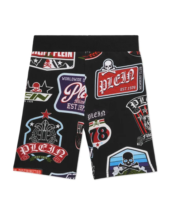 Jogging Shorts Strass Patches