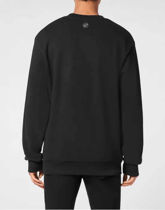 Sweatshirt Round Neck Gothic Plein
