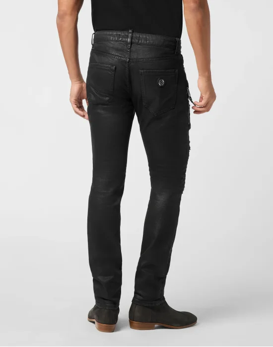 Rockstar Jeans with Cocco Embossed Inserts