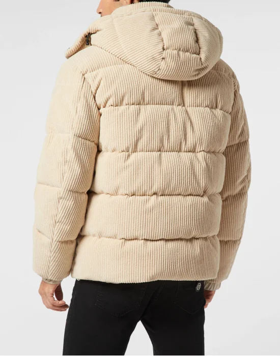 Corduroy Down Jacket