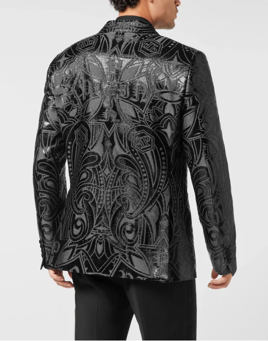 Jacquard Lord Fit Blazer Gothic Plein
