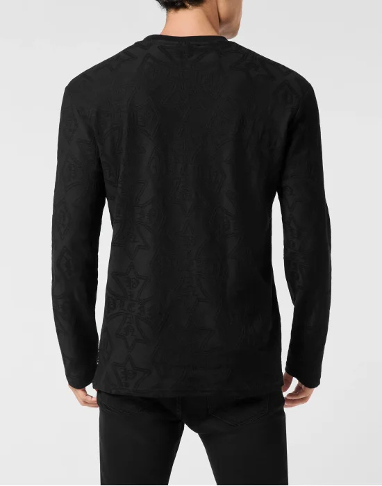 Longsleeve Jacquard Crest