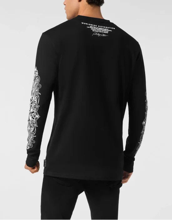 Long Sleeve T-Shirt Chrome Crest