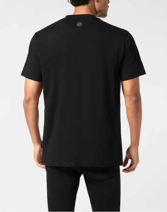 Round Neck T-Shirt Skull America