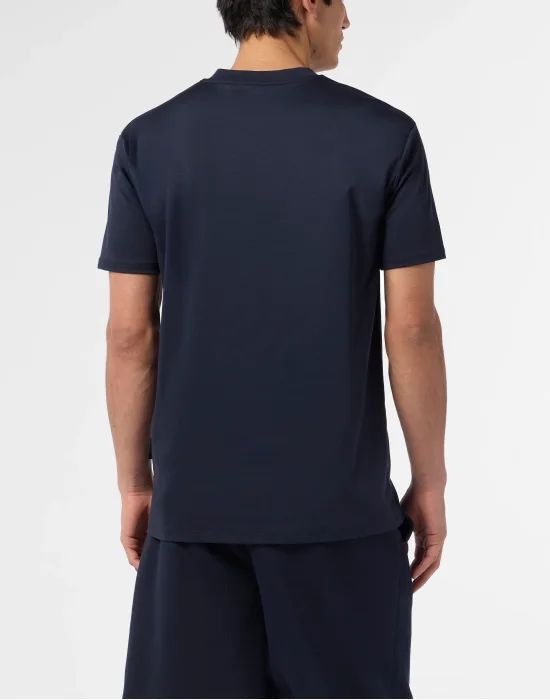 Basic V-Neck T-Shirt Skull
