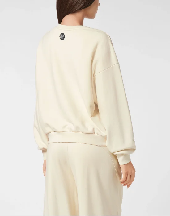 Fleece Washed Sweatshirt Fairy