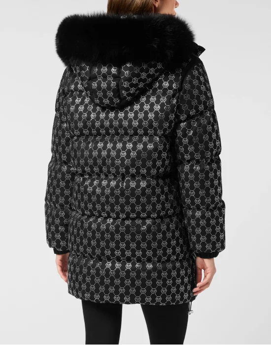 Down Puffer Jacket Monogram