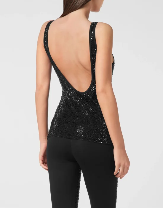 Tank Top Mix Strass