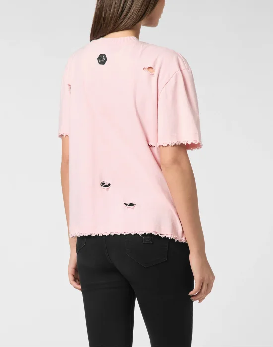Man Fit Destroyed T-Shirt Fairy