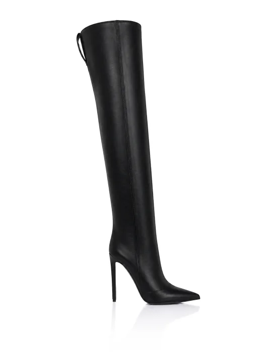 Nappa Leather High Heel Boots 9
