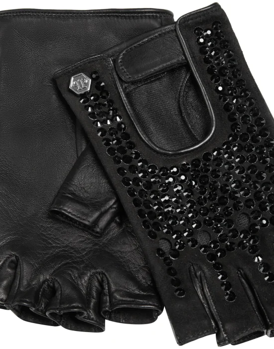 Driver Gloves with Crystals